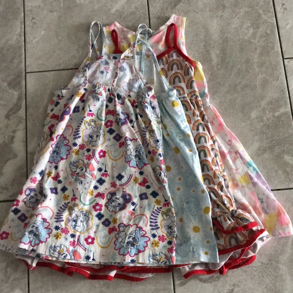 GIRLS - Summer Dresses/ Bundle of Four Pieces | 4-5
